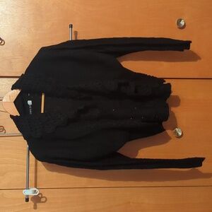 J&X NY M/L Black Cardigan